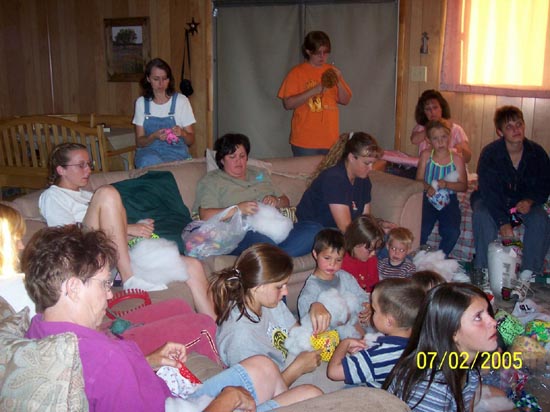 2005 family reunion in Malad, ID